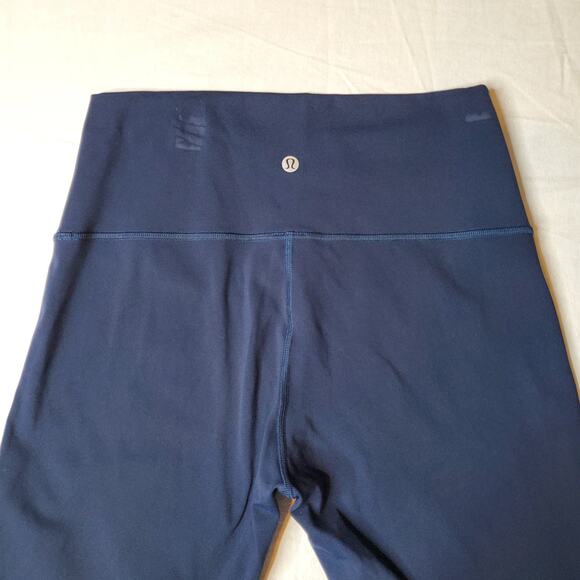 Lululemon Size 10 Wunder Under High-Rise Tight 28" Full-On Luxtreme Navy W5BP5S - Picture 6 of 7
